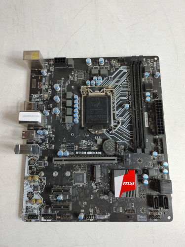 MSI H110M Grenade Intel LGA 1151 DDR4 Desktop Motherboard w/ I/O shield