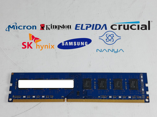 Lot of 2 8 GB DDR3-1600 PC3-12800U 2Rx8 DDR3 SDRAM Desktop Memory