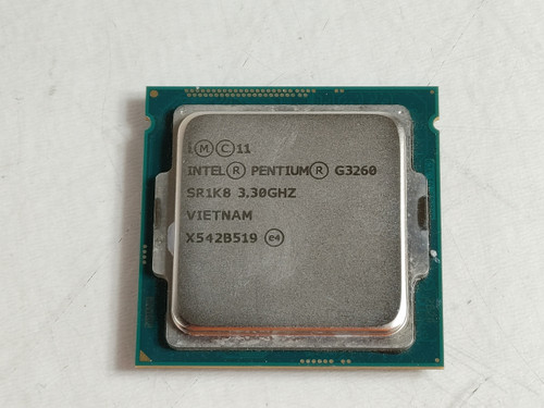 Lot of 2 Intel Pentium G3260 3.3 GHz 5GT/s LGA 1150 Desktop CPU Processor SR1K8
