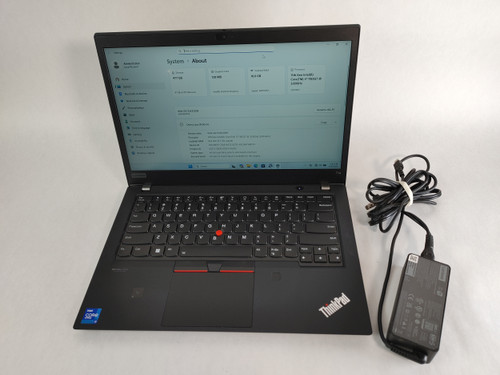 Lenovo ThinkPad T14 Gen 2 Core i7-1185G7 3.00 GHz 16 GB DDR4 512 GB NVMe Windows 11 Pro Laptop WINACTD2 D2