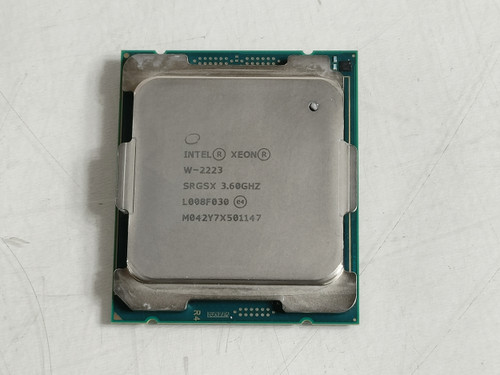 Lot of 2 Intel Xeon W-2223 3.60 GHz LGA 2066 Server CPU Processor SRGSX