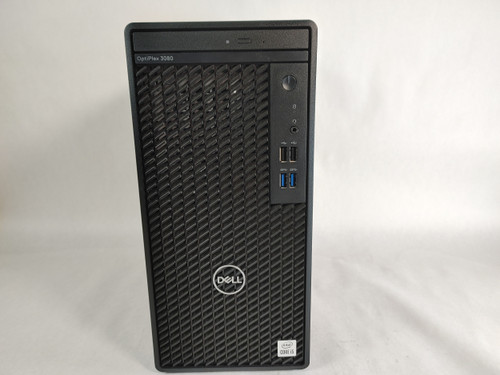 Dell OptiPlex 3080 Tower Core i5-10500 3.10 GHz 8 GB DDR4 256 GB NVMe Windows 11 Pro Desktop WINACTD5 D5