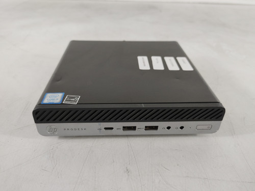 HP ProDesk 600 G4 DM Intel Core i5-8500T 2.10 GHz 8 GB DDR4 Desktop No HDD