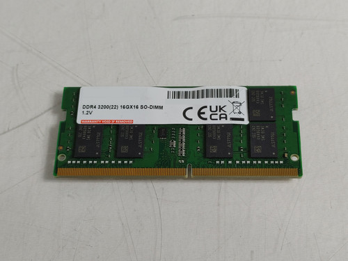 Mixed Brand 16 GB PC4-25600 (DDR4-3200) 2Rx8 DDR4 SO-DIMM RAM