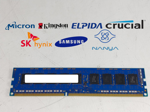 Lot of 2 Major Brand 8 GB DDR3-1866 PC3-14900E 2Rx8 1.5V DIMM Server RAM
