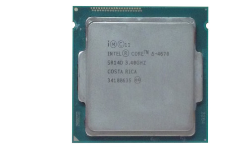 Intel Core i5-4670 3.4 GHz LGA 1150 5 GT/s Desktop CPU Processor SR14D