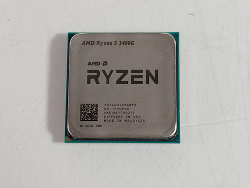 AMD Ryzen 5 3400G 3.7 GHz Socket AM4 Desktop CPU YD3400C5M4MFH