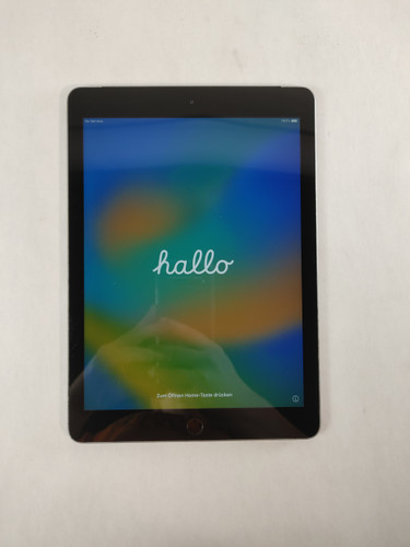 Apple iPad 5th Gen A1823 128 GB iOS 16.7.16 Space Gray Tablet