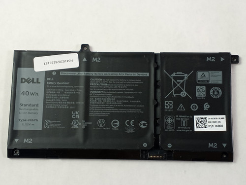 Dell JK6Y6 3378mAh 3 Cell Laptop Battery for Inspiron 5400 2-in-1