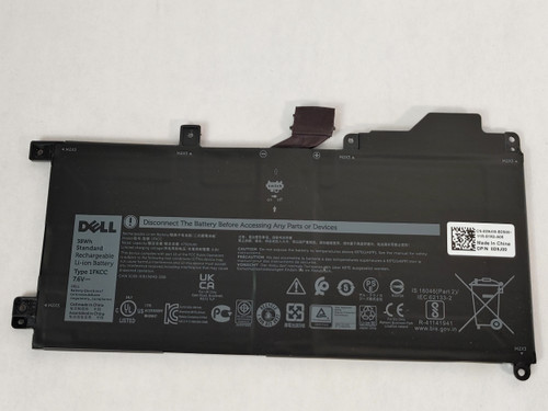 Dell Latitude 7210 2-in-1 4750 mAh 2 Cell 7.6 V Laptop Battery 1FKCC