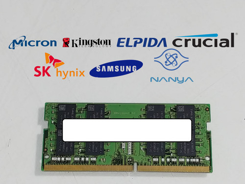 Major Brand 16 GB DDR4-3200 PC4-25600S 2Rx8 1.2V SO-DIMM Laptop RAM