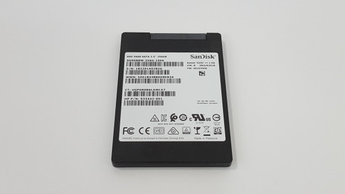 SanDisk X600 SD9SB8W-256G-1006 256 GB SATA III 2.5" Solid State Drive