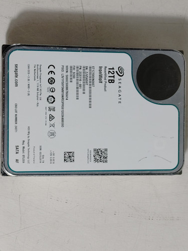 Seagate Recertified IronWolf ST12000VN0007 12 TB SATA III 3.5 in Drive
