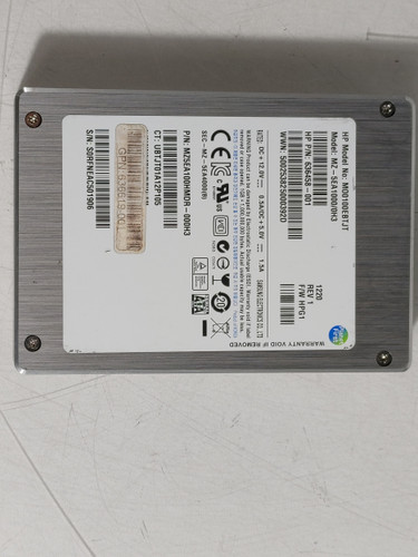 Samsung HP MZ-5EA1000 100 GB SATA II 2.5 in Solid State Drive