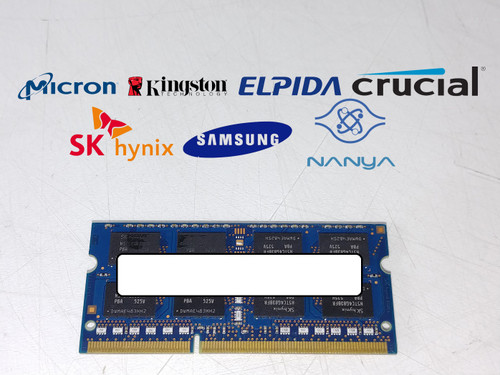8 GB DDR3L-1600 PC3L-12800S 2Rx8 DDR3L SDRAM 1.35V Laptop Memory