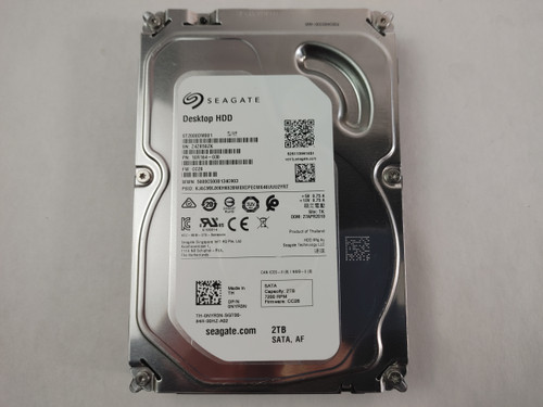 Lot of 10 Seagate ST2000DM001 2 TB 3.5 in SATA III Desktop Hard Drive
