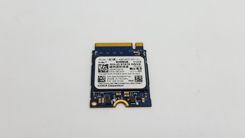 Lot of 2 Toshiba   KBG40ZNS512G 512 GB NVMe 30mm SSD