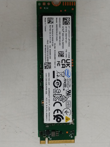 Intel 670p SSDPEKNU512GZH 512 GB NVMe 80mm Solid State Drive