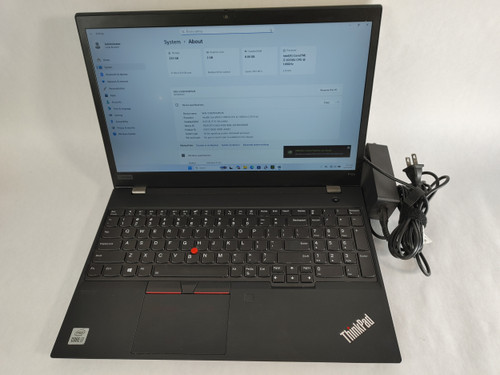 Lenovo ThinkPad P15s Gen 1 Core i7-10510U 1.80 GHz 8 GB DDR4 250 GB NVMe Windows 11 Pro Laptop WINACTA8 A8