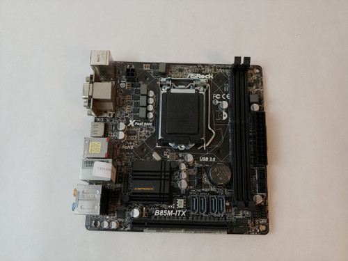ASRock  B85M-ITX Intel LGA 1150 DDR3 SDRAM Desktop Motherboard
