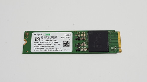 SK Hynix  BC501 HFM512GDJTNG-8310A 512 GB NVMe 80mm SSD
