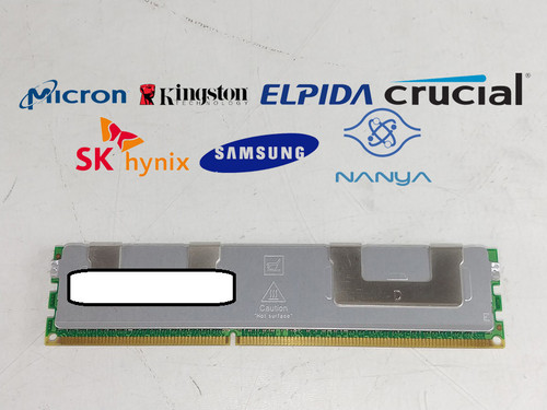 Lot of 5 Major Brand 8 GB PC3L-10600R (DDR3-1333) 2Rx4 Shielded Server RAM