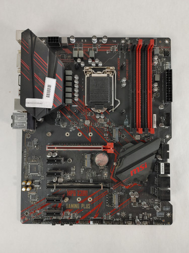 MSI MPG Z390 GAMING PLUS Intel LGA 1151 DDR4 Desktop Motherboard