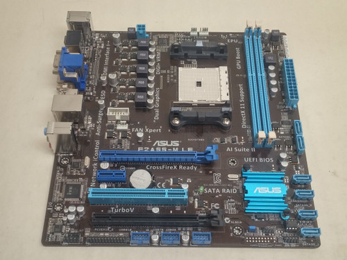 Lot of 2 Asus F2A55-M LE AMD Socket FM2 DDR3 SDRAM Desktop Motherboard