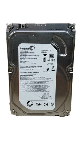 Seagate Barracuda LP ST2000DL001 2 TB 3.5" SATA II Desktop Hard Drive