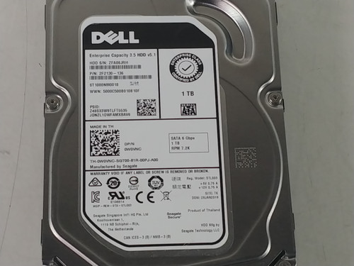 Seagate Dell ST1000NM0018 1 TB SATA III 3.5 in Enterprise Drive