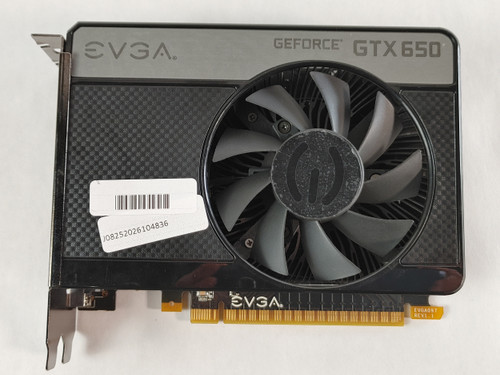 EVGA NVIDIA GeForce GTX 650 SC 2 GB GDDR5 PCI Express 3.0 x16 Video Card