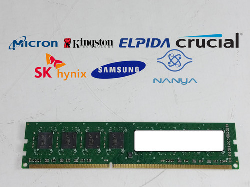Lot of 10 4 GB DDR3L-1600 PC3L-12800U 2Rx8 DDR3L SDRAM Desktop Memory