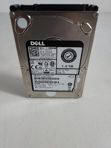 Lot of 5 Toshiba DELL ENTERPRISE CLASS AL14SEB120NY 1.2 TB SAS 3 2.5 in  Drive