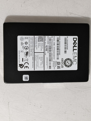 Micron Dell Emc MTFDDAK480TDT 480 GB SATA III 2.5 in Solid State Drive