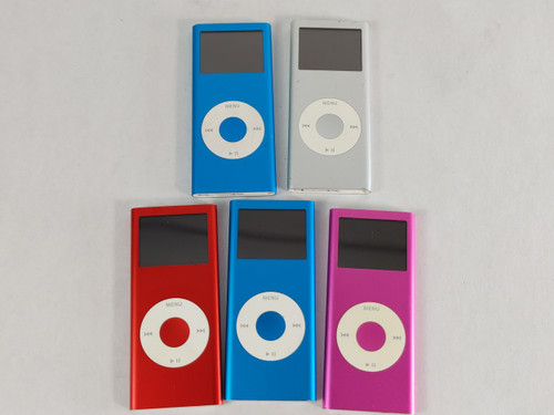 Apple A1199 Lot of 5 iPod Nano (2nd Generation) 4 GB For Parts