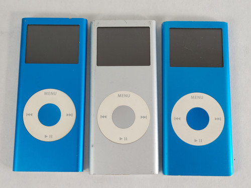 Apple A1199 Lot of 3 iPod Nano (2nd Generation) 4 GB For Parts