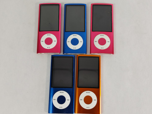 Apple A1320 Lot of 5 iPod Nano (5th Generation) 8 GB For Parts