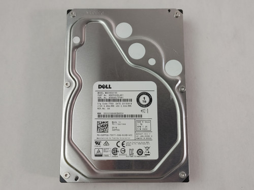 Lot of 2 Toshiba Dell MG03SCA100 1 TB 3.5" SAS 2 Enterprise Hard Drive