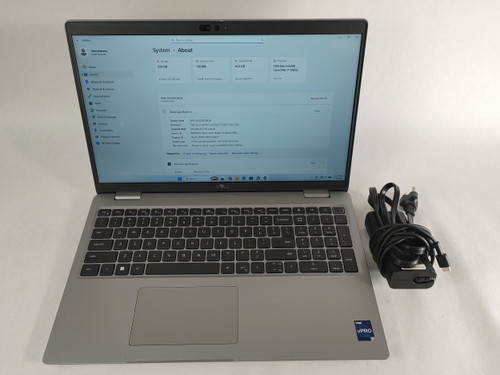 Dell Latitude 5540 Core i7-1365U 1.80 GHz 16 GB DDR4 250 GB NVMe Windows 11 Pro Laptop WINACTA2 A2