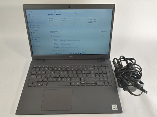 Dell Latitude 3510 Core i3-10110U 2.10 GHz 8 GB DDR4 512 GB NVMe Windows 11 Pro Laptop WINACTJ6 J6