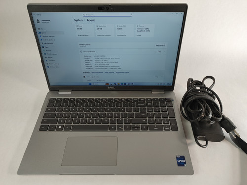 Dell Latitude 5540 Core i7-1365U 1.80 GHz 16 GB DDR4 256 GB NVMe Windows 11 Pro Laptop WINACTA4 A4