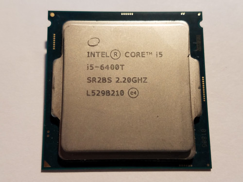 Lot of 2 Intel SR2BS Core i5-6400T 2.2 GHz LGA 1151 Desktop CPU Processor