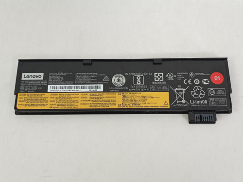 Lot of 2 Lenovo 01AV490 1950mAh 3 Cell Laptop Battery for ThinkPad T470/T570