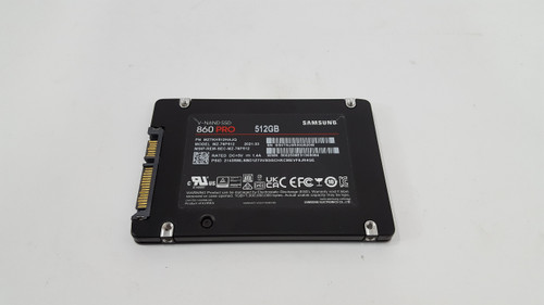 Samsung 860 Pro MZ-76P512 512 GB SATA III 2.5 in Solid State Drive
