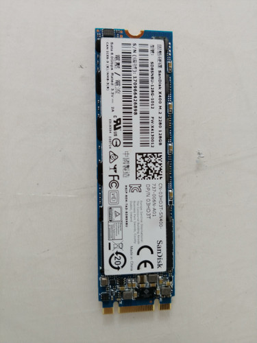 Lot of 2 SanDisk X400 SD8SN8U-128G-1012 128 GB M.2 2280 80mm Solid State Drive