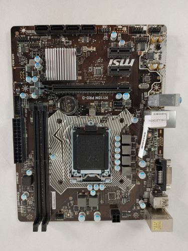 MSI H110M PRO-D Intel LGA 1151 DDR4 Desktop Motherboard