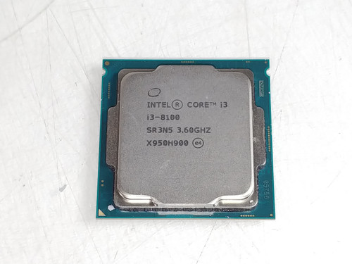Lot of 5 Intel SR3N5 Core i3-8100 3.6 GHz LGA 1151 Desktop CPU