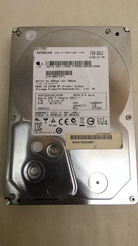 Hitachi Apple HUA722010CLA330 1 TB 3.5" SATA II Enterprise Hard Drive
