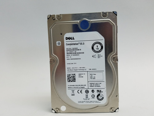 Lot of 2 Seagate Dell ST1000NM0023 1 TB 3.5 in SAS 2 Enterprise Hard Drive