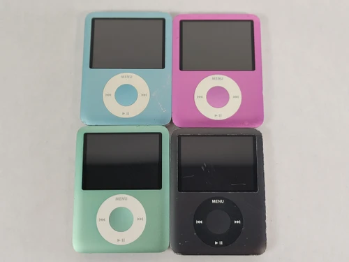Apple A1236 Lot of 4 iPod Nano (3rd Generation) 8 GB For Parts